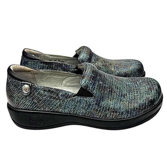Alegria Keli Glimmer Glam Comfort Clogs US 5.5 / EU 36 Multicolored Kel-292 - Picture 4 of 9